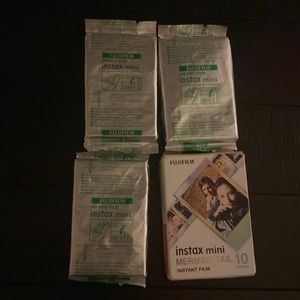 NEW Instax Mini Instant Film 4 Packs